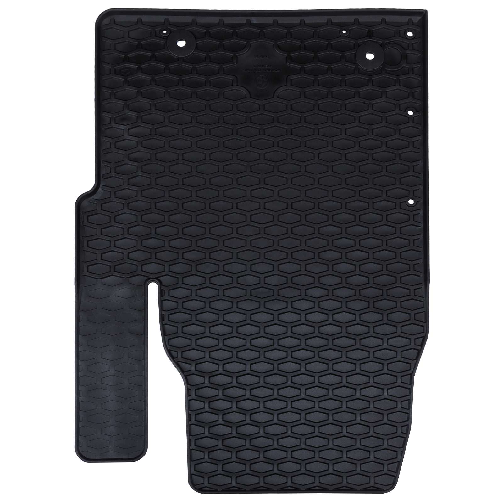 Autofußmatte 3 pcs Schwarz Geeignet für TRANSIT CUSTOM 2023-