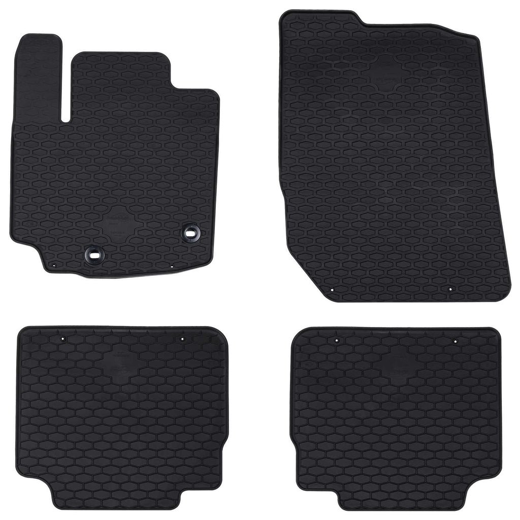 Autofußmatte 4 pcs Schwarz Geeignet für Suzuki S-CROSS 2022-