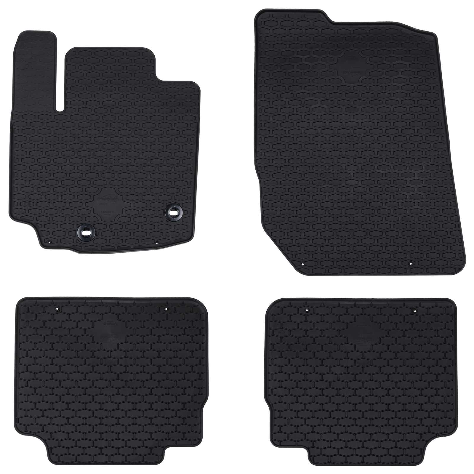 Autofußmatte 4 pcs Schwarz Geeignet für Suzuki S-CROSS 2022-