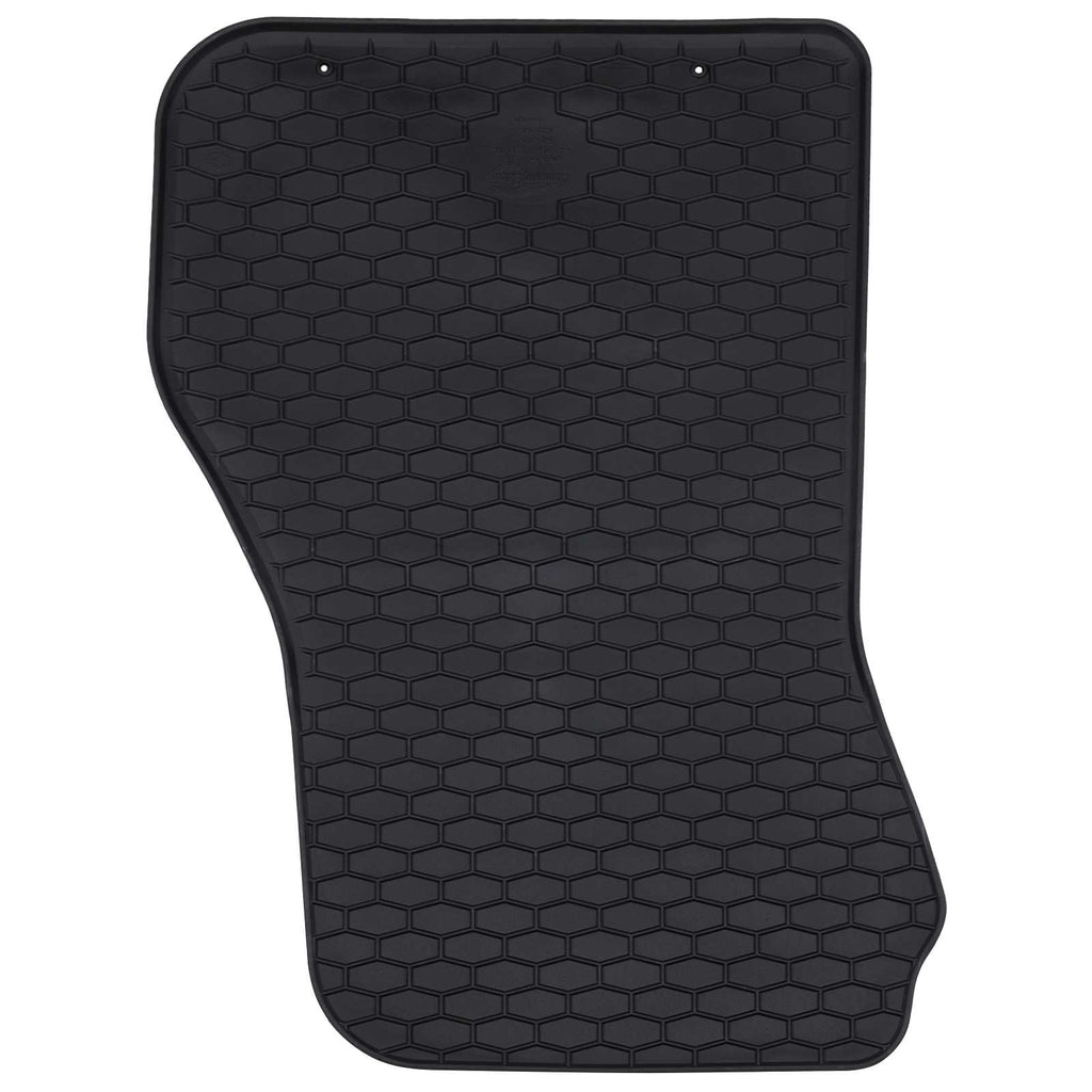 Autofußmatte 4 pcs Schwarz Geeignet für BMW 1er 2017- Gummi