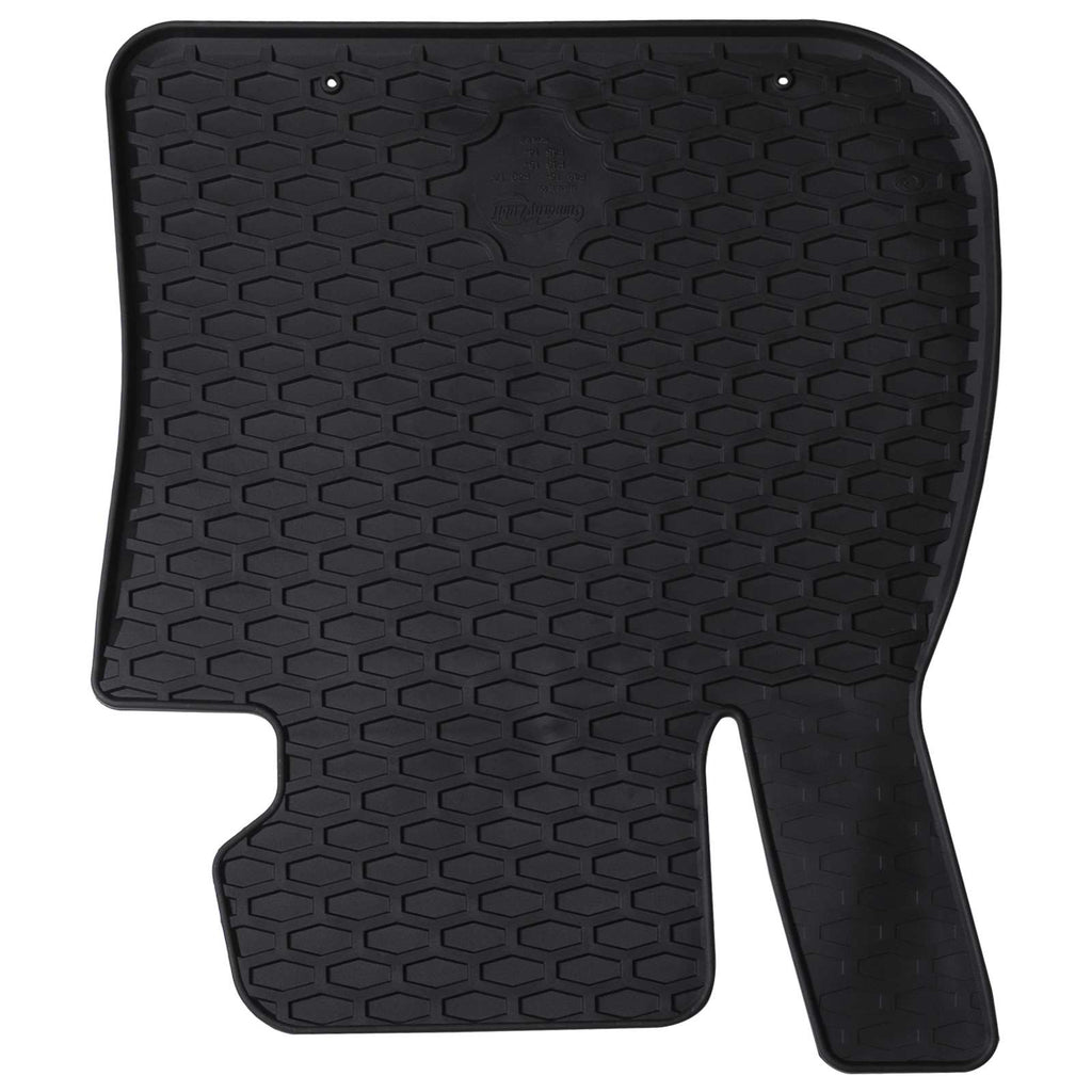 Autofußmatte 4 pcs Schwarz Geeignet für BMW 1er 2017- Gummi