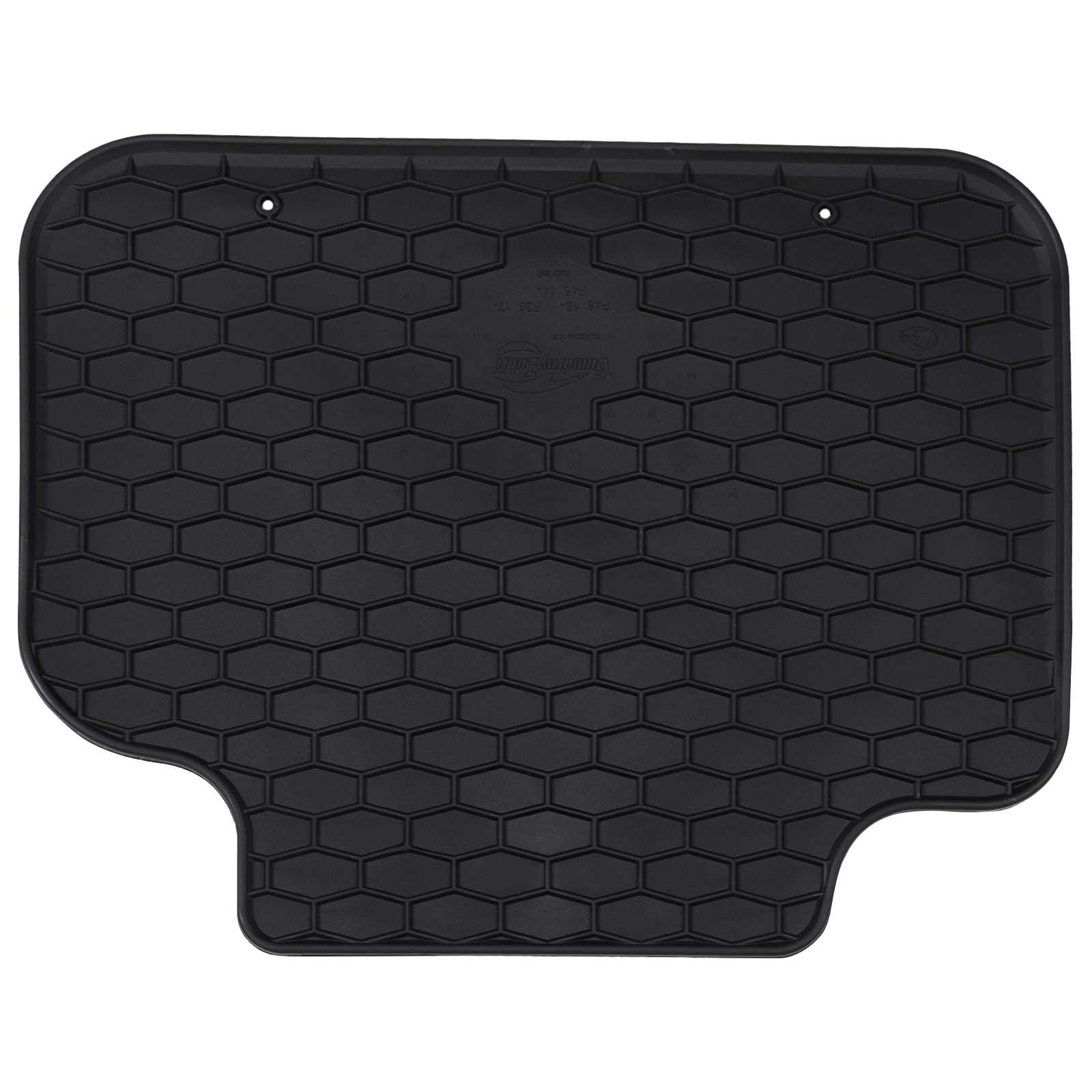Autofußmatte 4 pcs Schwarz Geeignet für BMW 1er 2017- Gummi