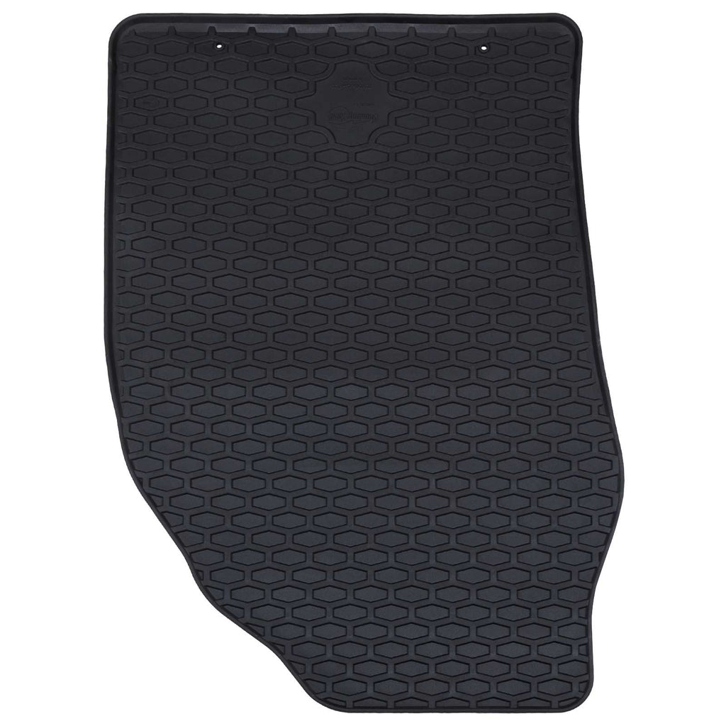 Autofußmatte 4 pcs Schwarz Gummi