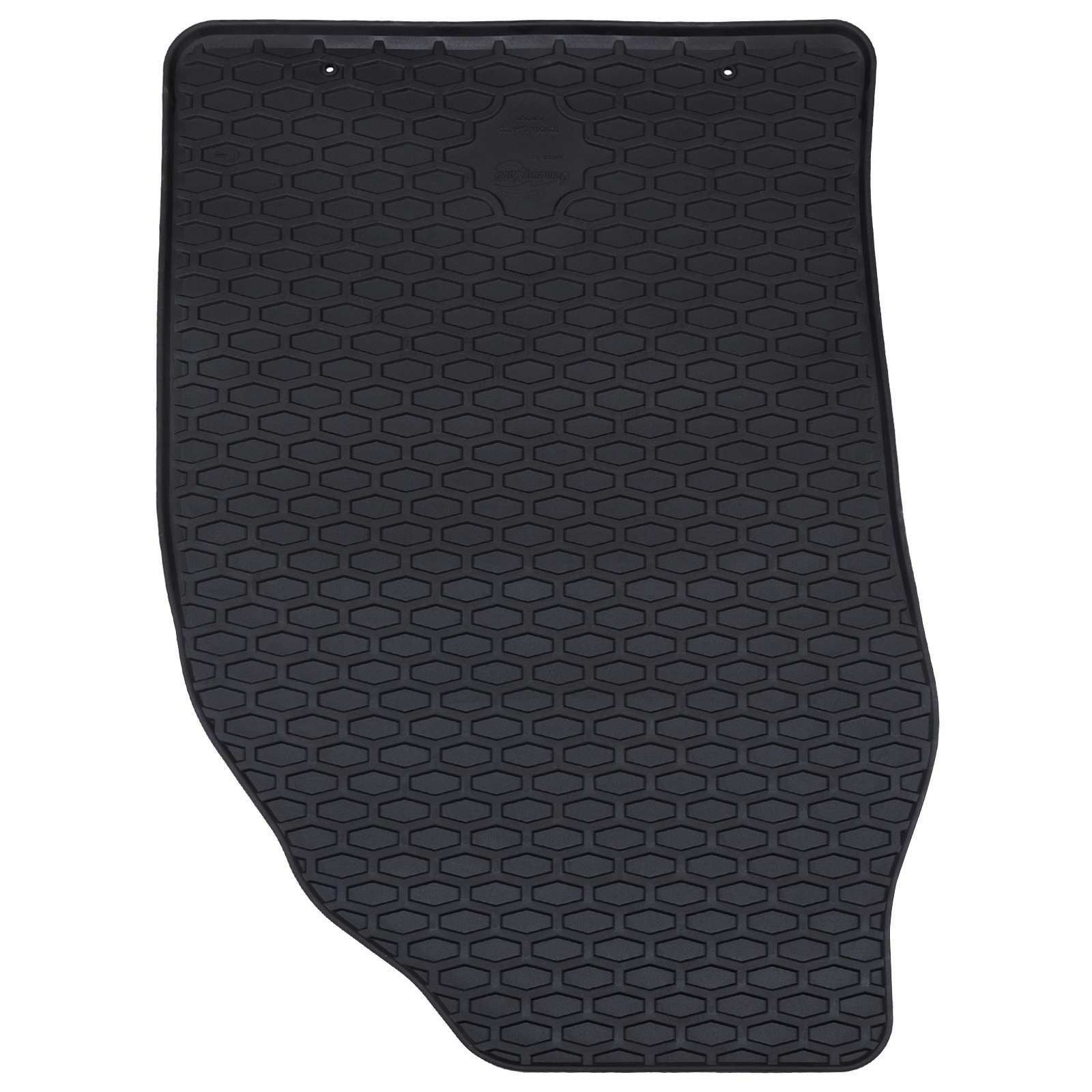Autofußmatte 4 pcs Schwarz Gummi