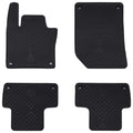 Autofußmatte 4 pcs Schwarz Geeignet für Volvo XC60 2018- Gummi