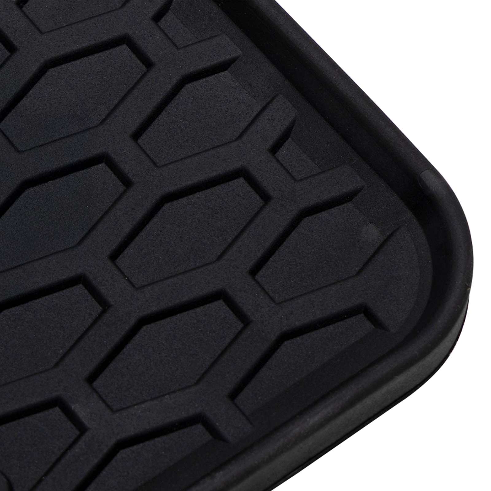 Autofußmatte Schwarz Geeignet für VW T5 2010-2015 Gummi