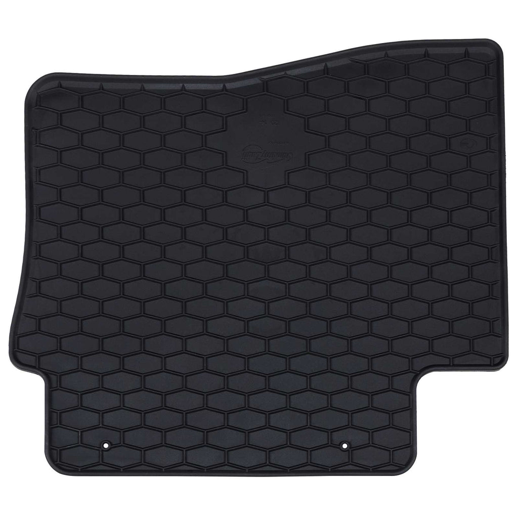 Autofußmatte 4 pcs Schwarz geeignet für HYUNDAI i20 2014-2019