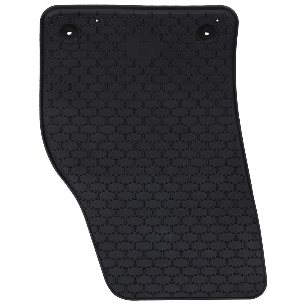 Autofußmatte 4 pcs Schwarz Geeignet für AUDI Q2 2017 Gummi