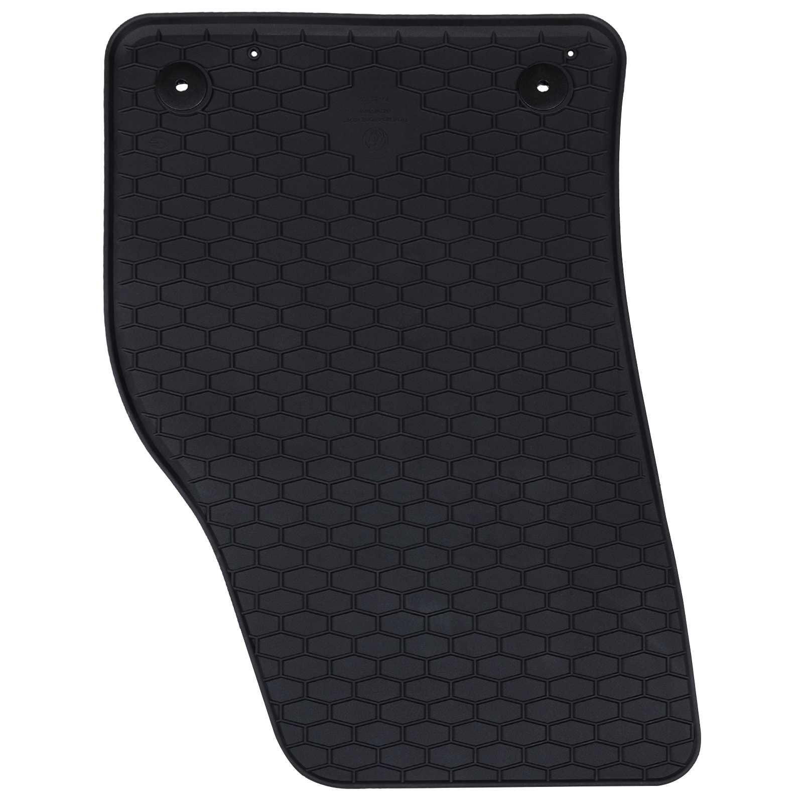 Autofußmatte 4 pcs Schwarz Geeignet für AUDI Q2 2017 Gummi