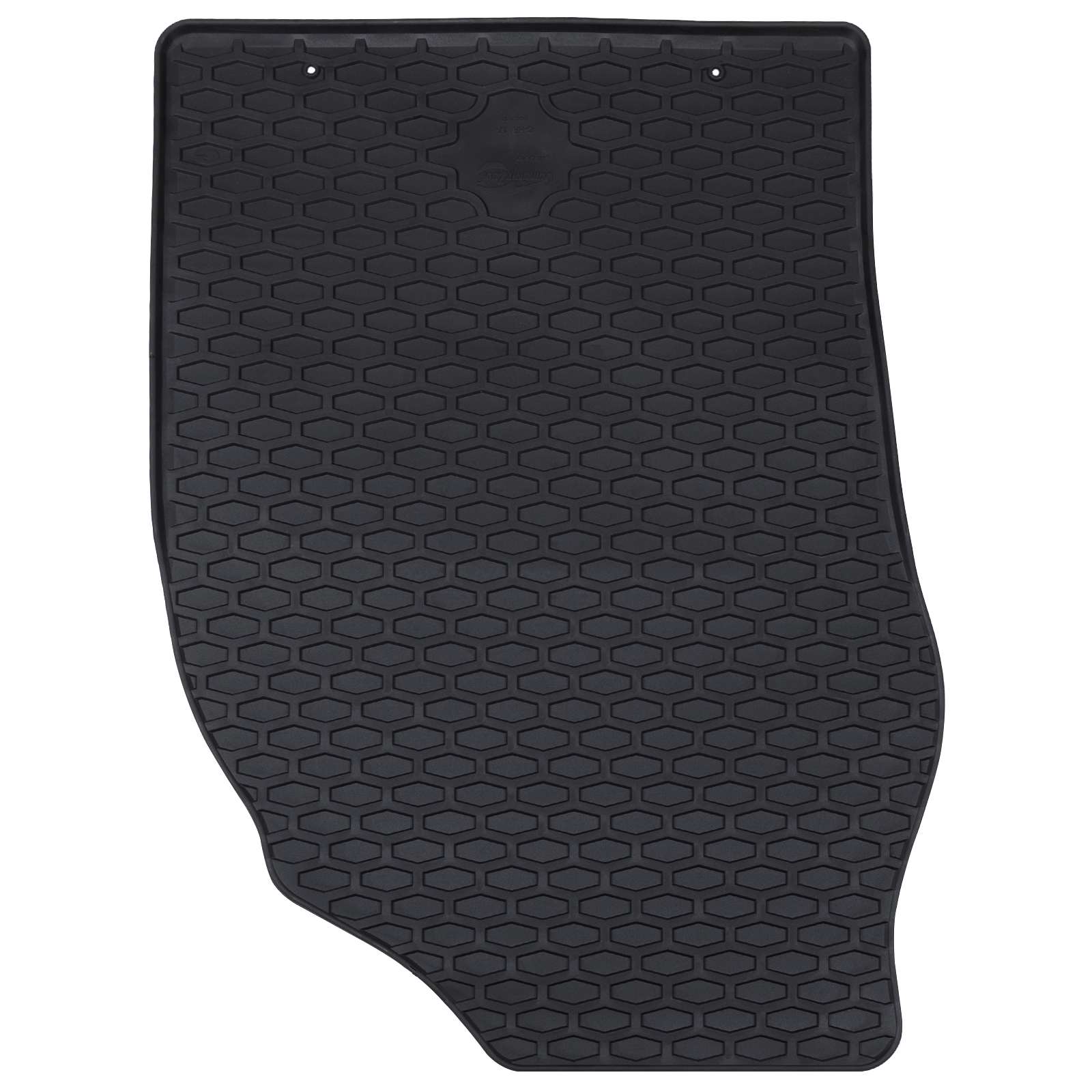 Autofußmatte 4 pcs Schwarz Gummi