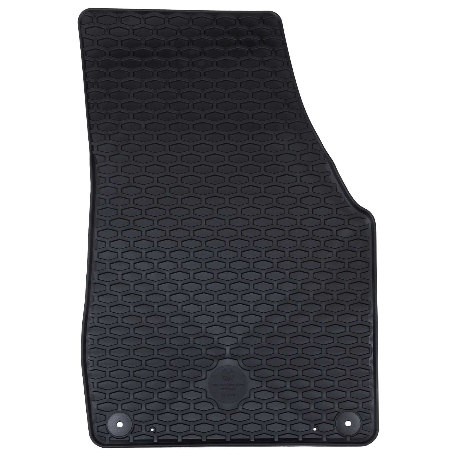 Autofußmatte 4 pcs Schwarz Geeignet für VW ID.7 2023- Gummi