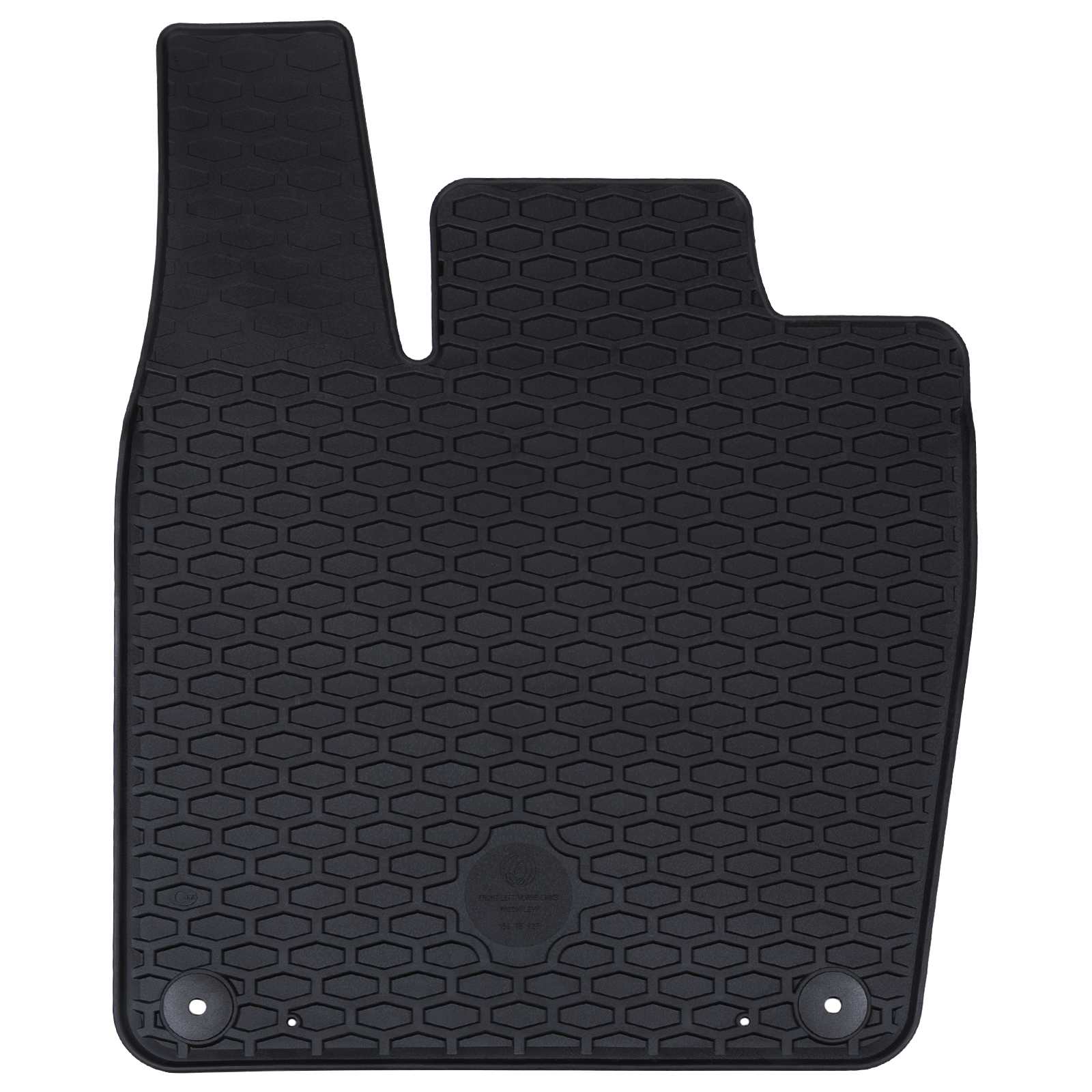 Autofußmatte 4 pcs Schwarz Geeignet für VW ID.7 2023- Gummi