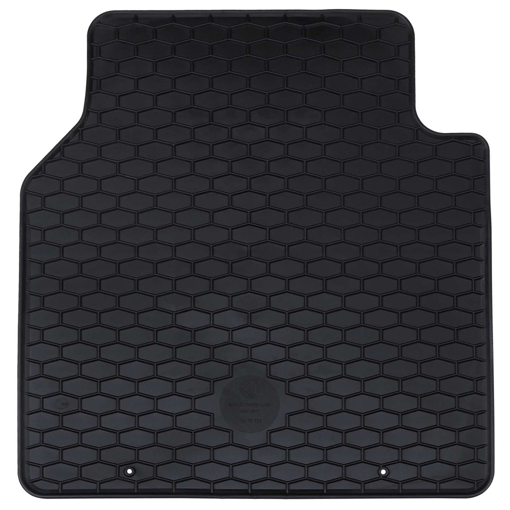 Autofußmatte 4 pcs Schwarz Geeignet für VW ID.7 2023- Gummi