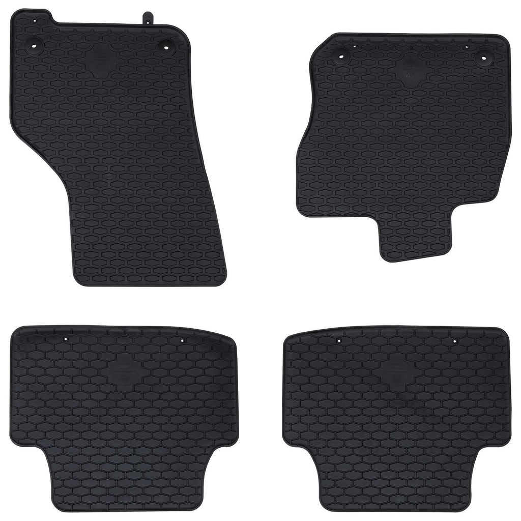 Autofußmatte 4 pcs Schwarz geeignet für LEON eTSI MHEV 2020-
