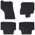 Autofußmatte 4 pcs Schwarz geeignet für LEON eTSI MHEV 2020-