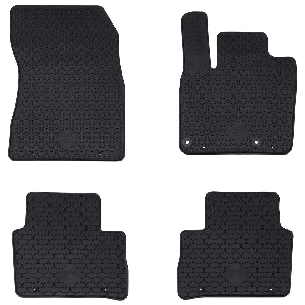 Autofußmatte 4 pcs Schwarz Geeignet für Nissan QASHQAI 2021-