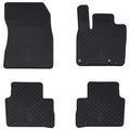 Autofußmatte 4 pcs Schwarz Geeignet für Nissan QASHQAI 2021-