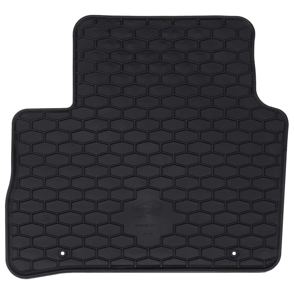Autofußmatte 4 pcs Schwarz Geeignet für Nissan QASHQAI 2021-