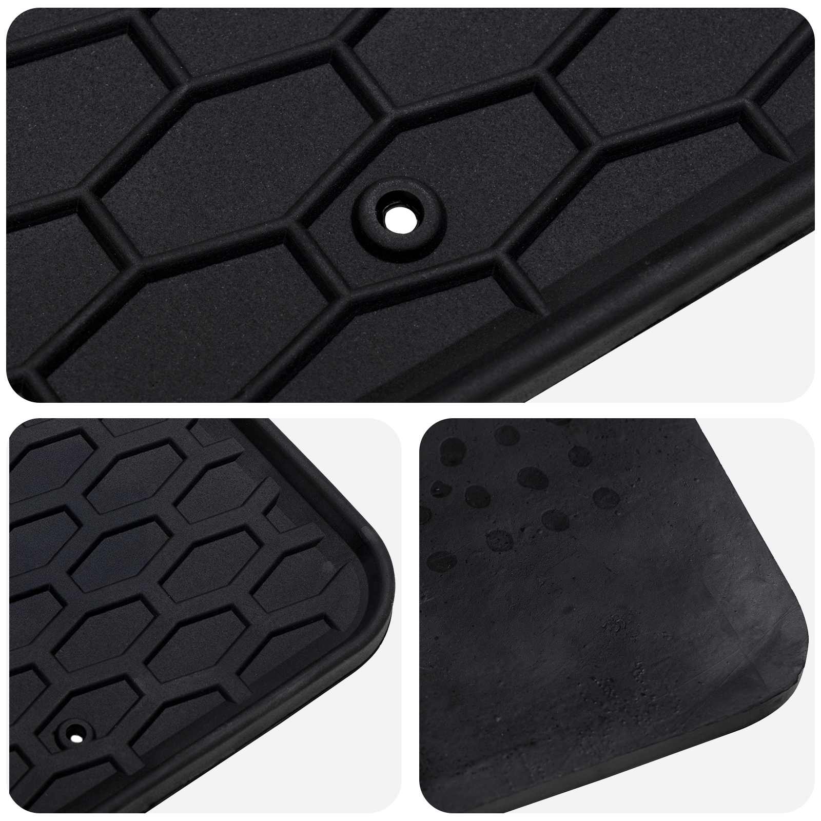 Autofußmatte 4 pcs Schwarz Geeignet für Toyota AYGO X 2022-