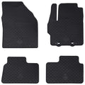 Autofußmatte 4 pcs Schwarz Geeignet für Toyota AYGO X 2022-