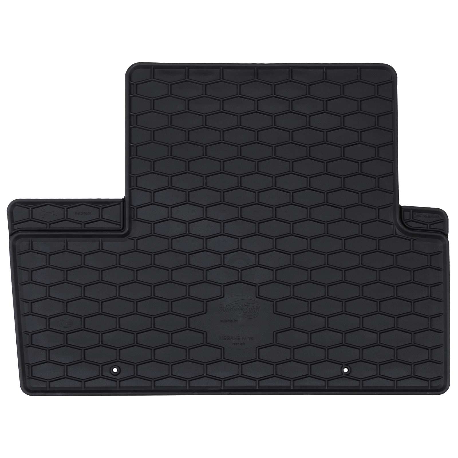 Autofußmatte 4 pcs Geeignet für Renault MEGANE IV 2016- Gummi