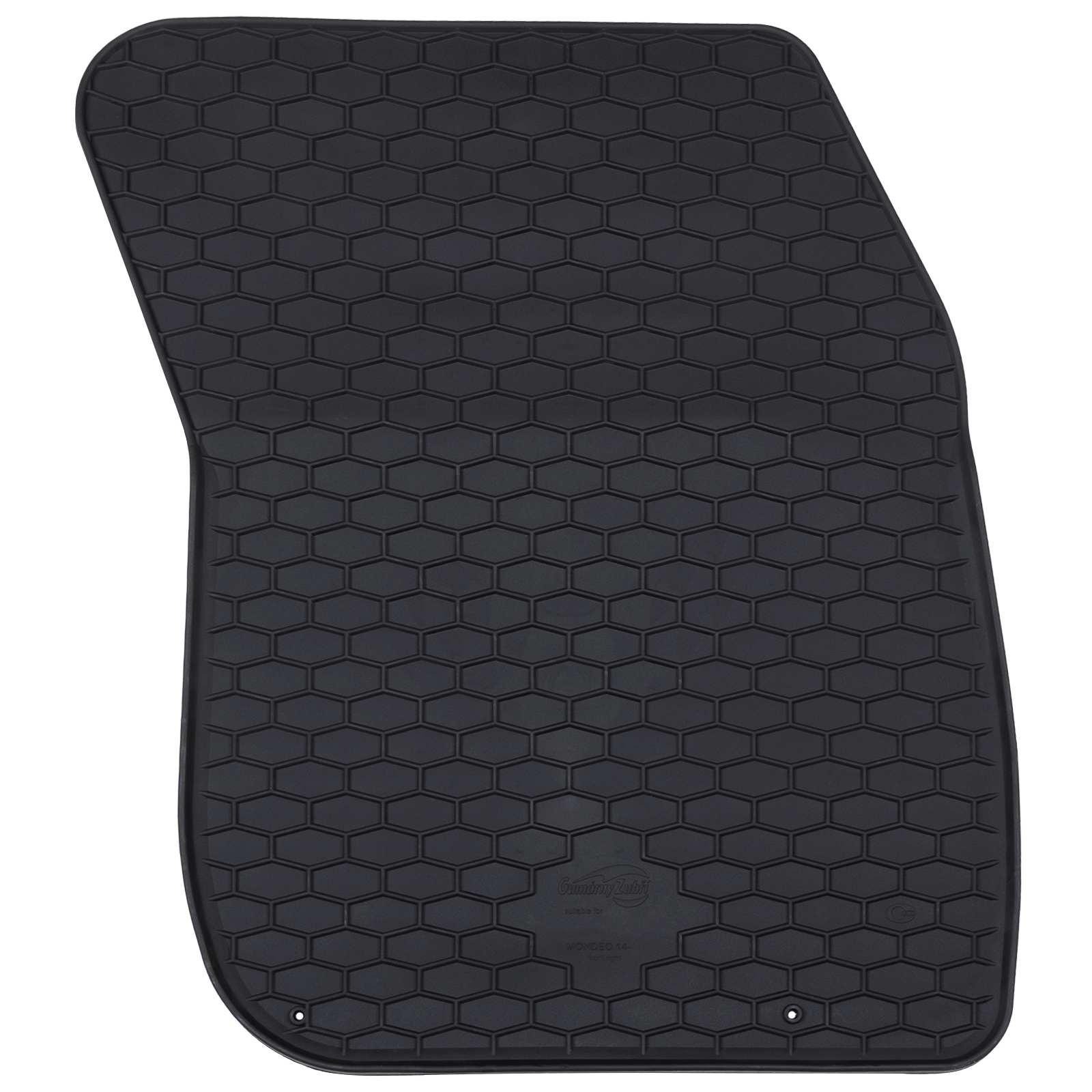 Autofußmatte 4 pcs Schwarz Geeignet für Ford MONDEO 2014- Gummi