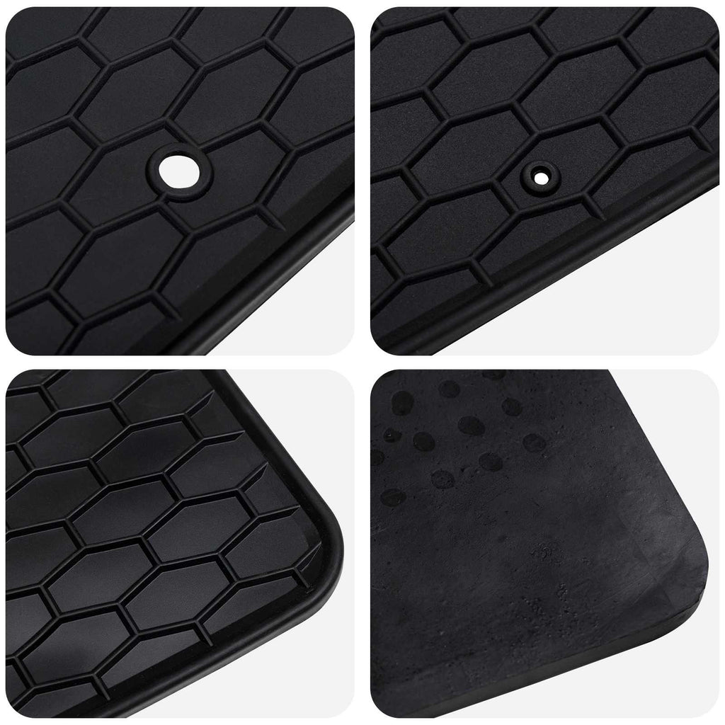 Autofußmatte 4 pcs Schwarz Geeignet für Kia RIO, STONIC 2017-