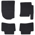Autofußmatte 4 pcs Schwarz Geeignet für Kia RIO, STONIC 2017-