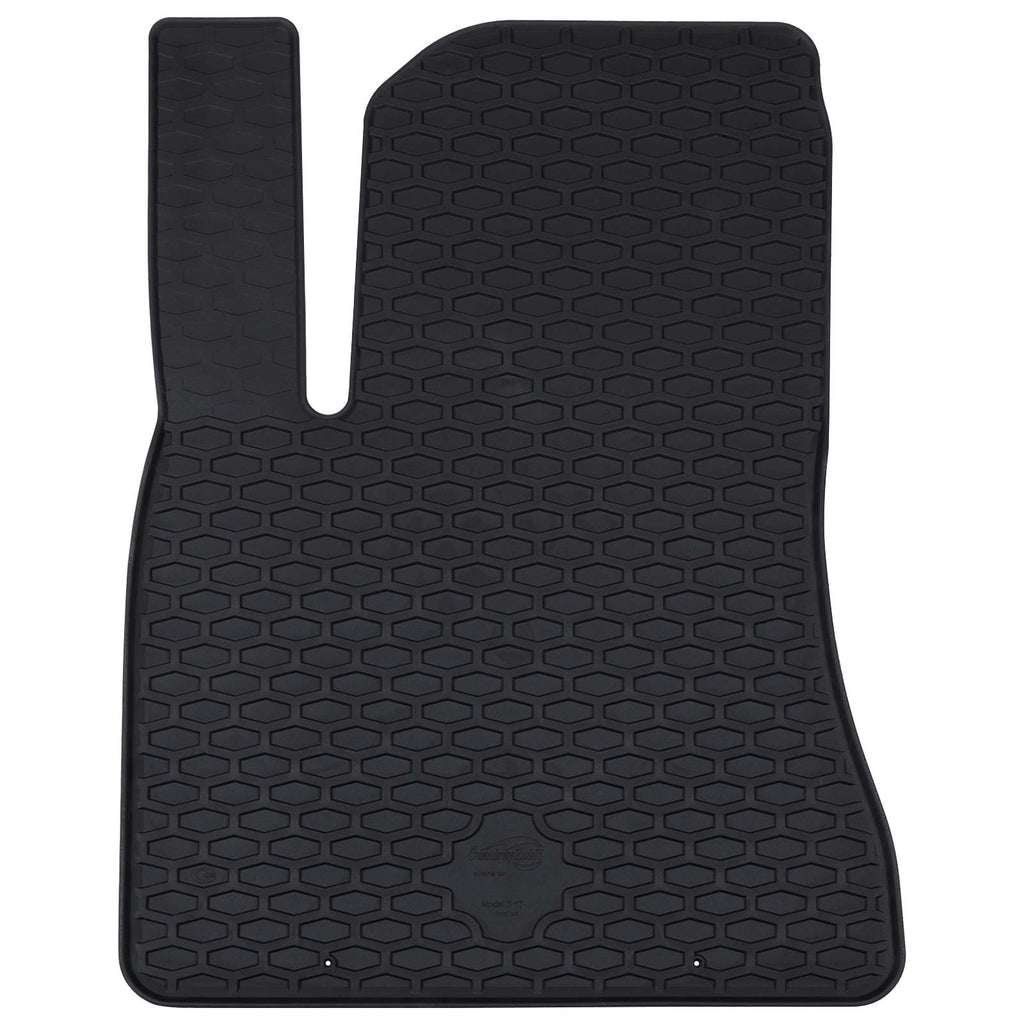 Autofußmatte 4 pcs Schwarz Gummi