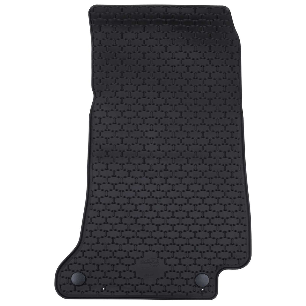 Autofußmatte 4 pcs Schwarz Gummi