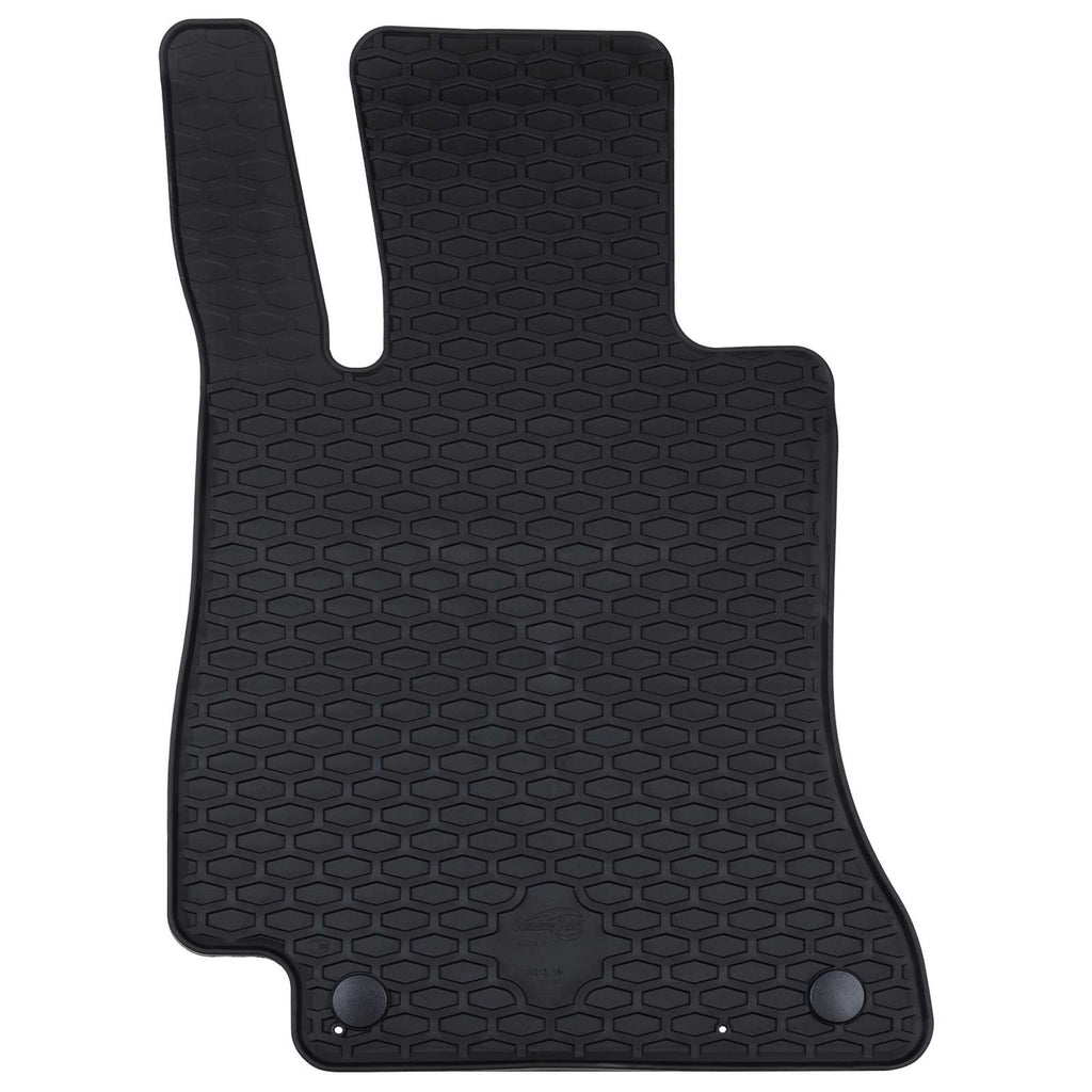 Autofußmatte 4 pcs Schwarz Gummi