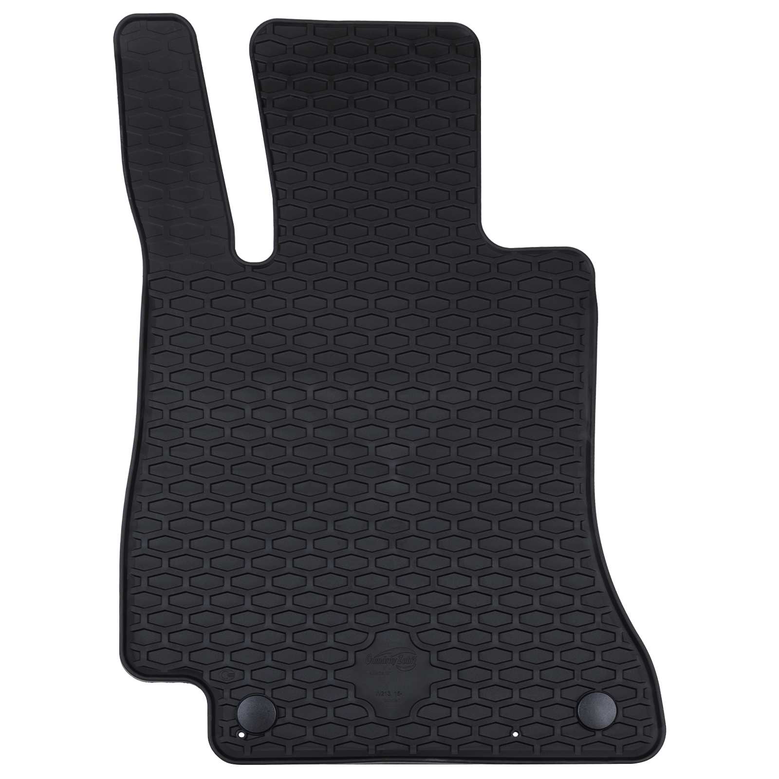 Autofußmatte 4 pcs Schwarz Gummi