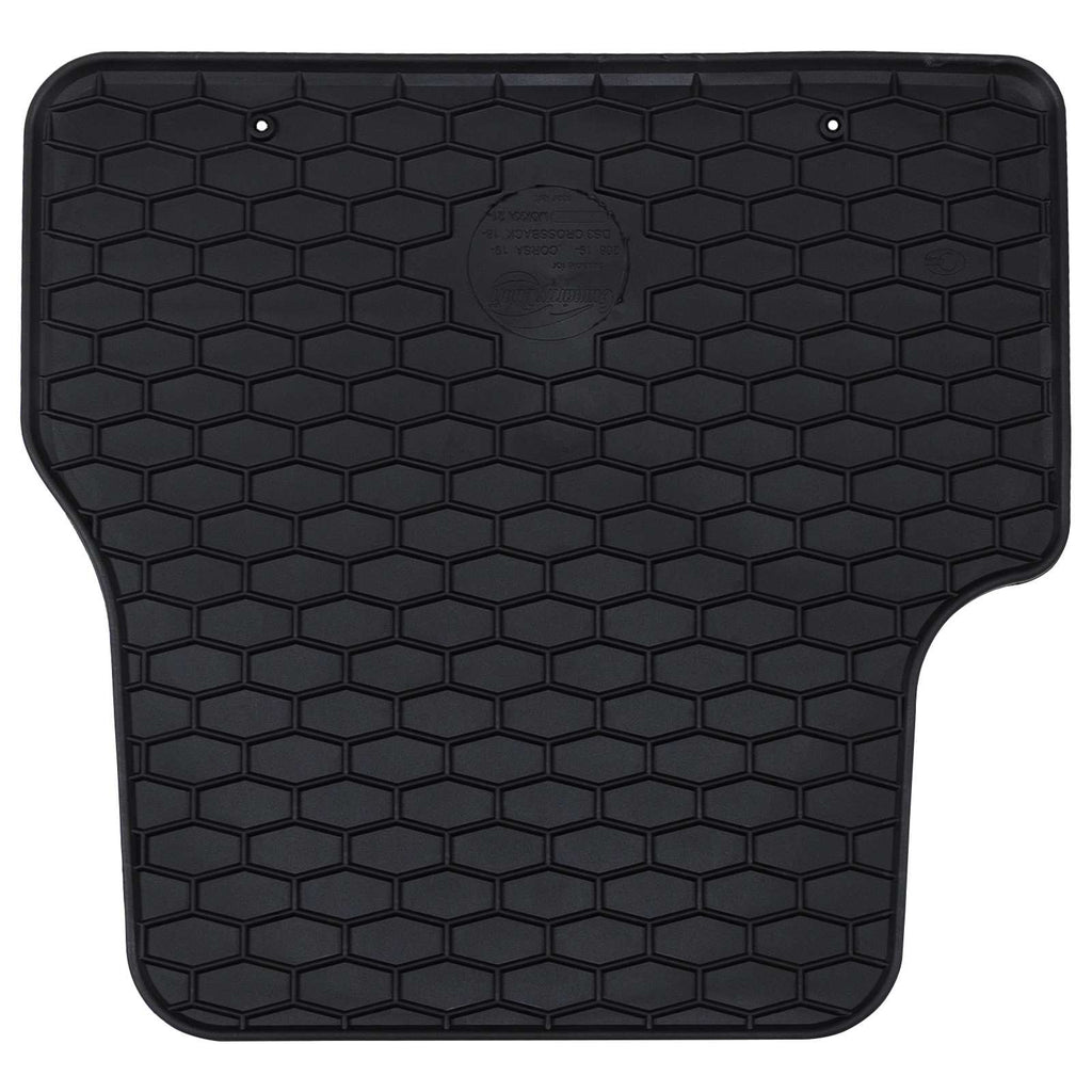 Autofußmatte 4 pcs Schwarz Geeignet für DS3 2019- Gummi