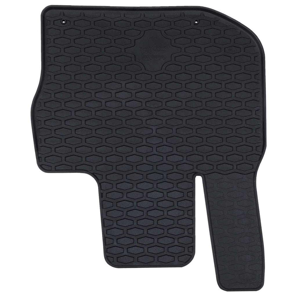 Autofußmatte 4 pcs Schwarz Gummi