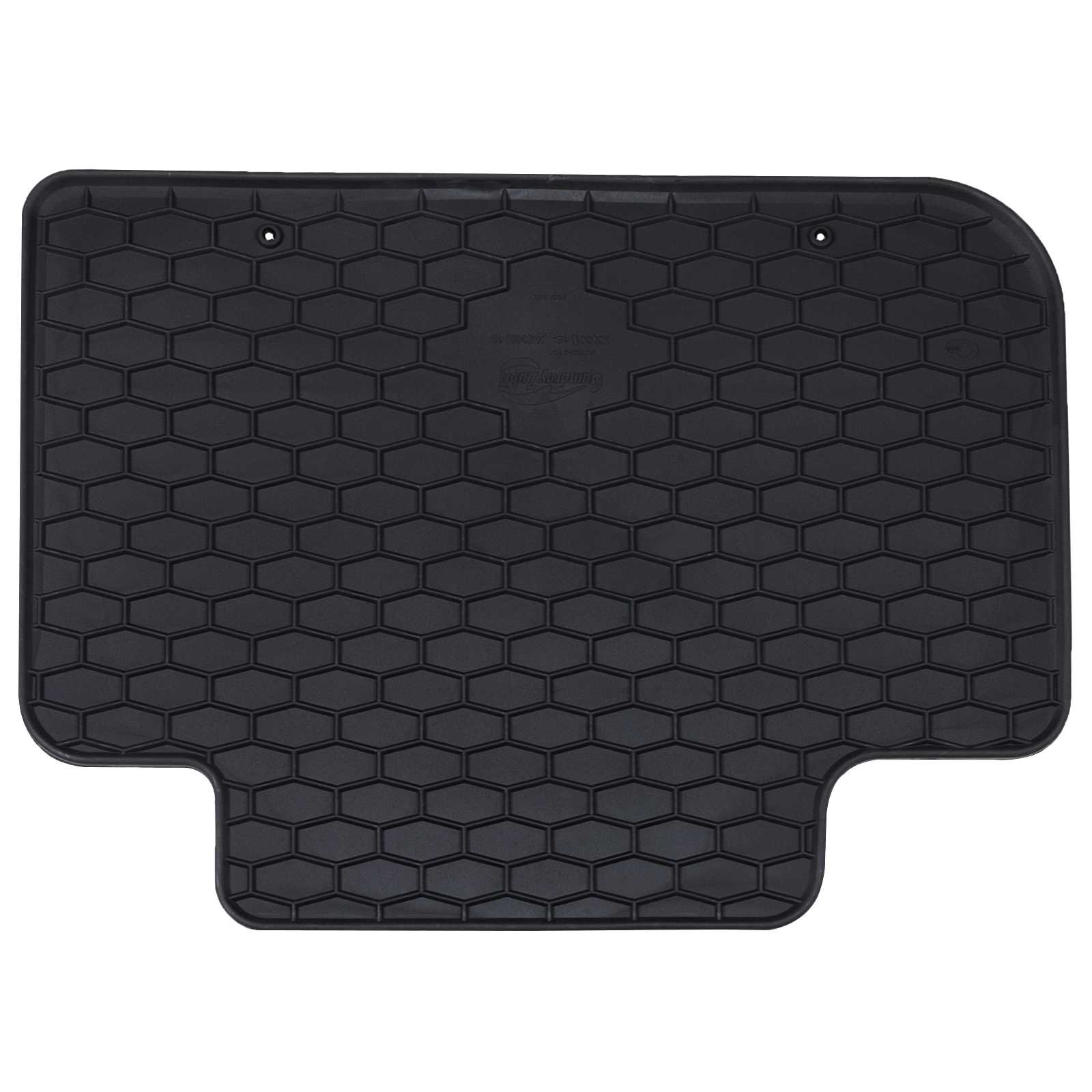 Autofußmatte 4 pcs Schwarz Gummi