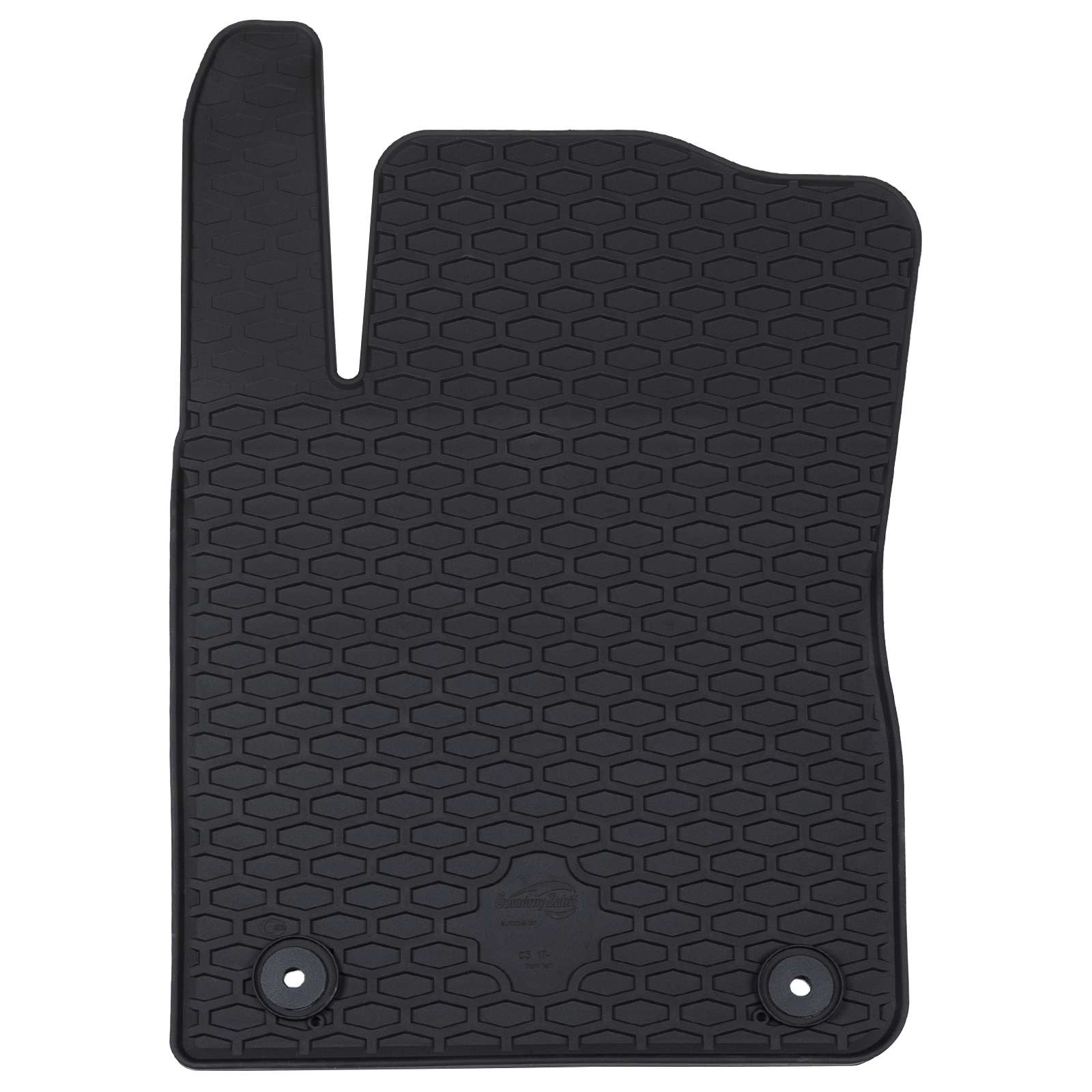 Autofußmatte 4 pcs Schwarz geeignet für C3 2017-2024 Gummi