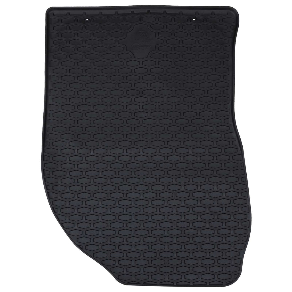 Autofußmatte 4 pcs Schwarz Gummi