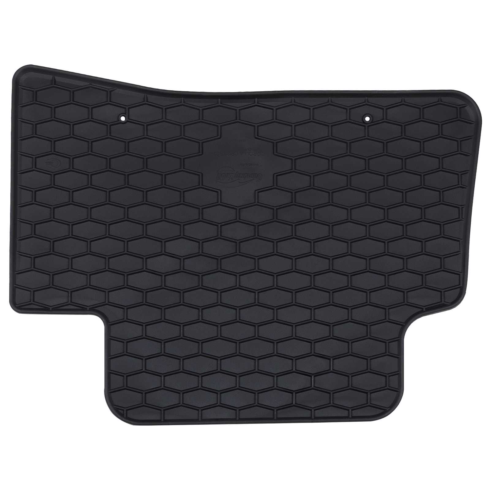 Autofußmatte 4 pcs Schwarz Gummi