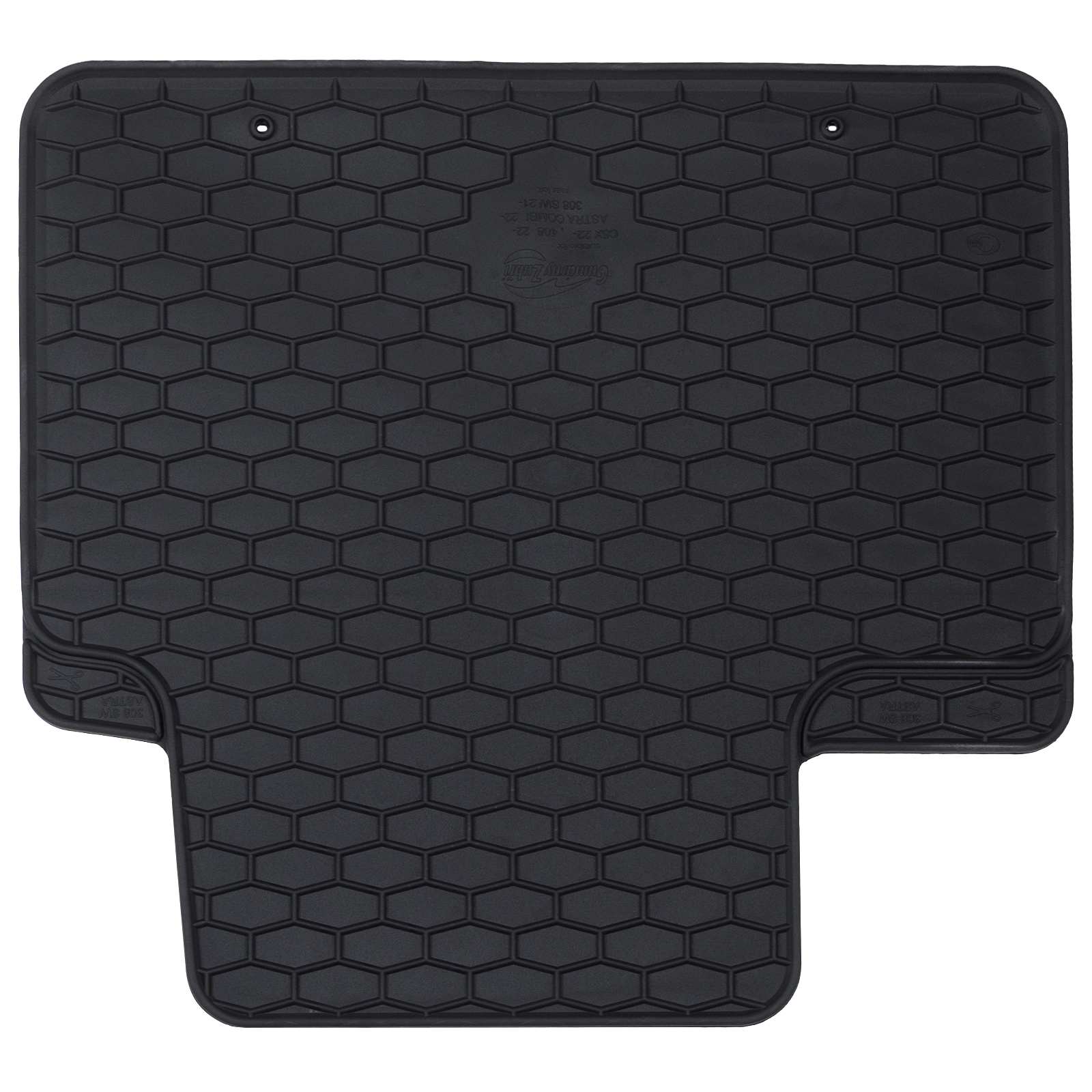 Autofußmatte 4 pcs Schwarz Geeignet für 308 SW 2021- Gummi