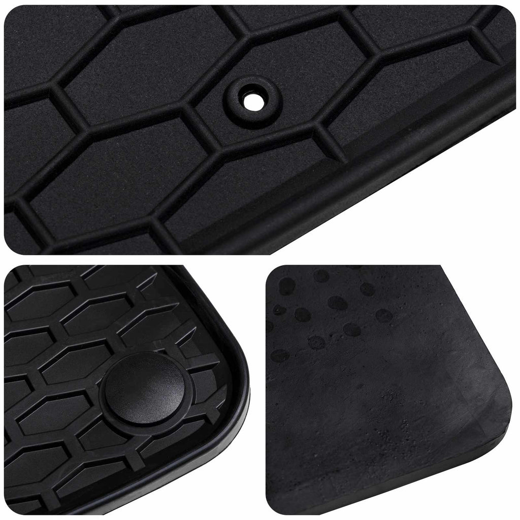 Autofußmatte 4 pcs Schwarz geeignet für GLC 2023- Gummi
