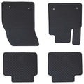Autofußmatte 4 pcs Schwarz Gummi
