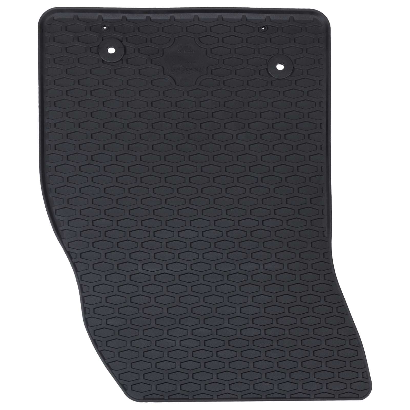 Autofußmatte 4 pcs Schwarz Gummi