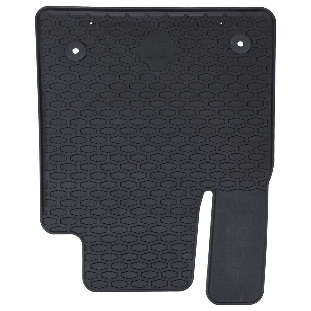 Autofußmatte 4 pcs Schwarz Gummi