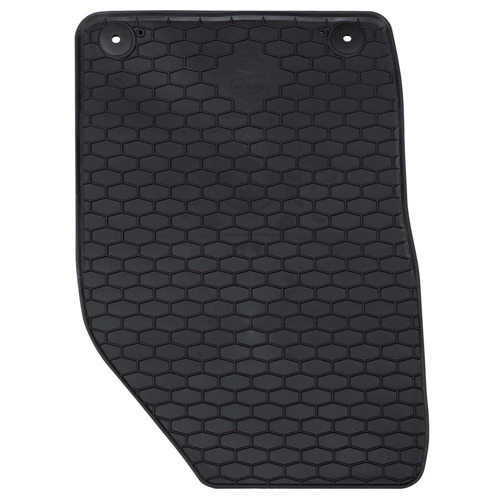 Autofußmatte 4 pcs Schwarz Geeignet für FABIA III 2014-2022