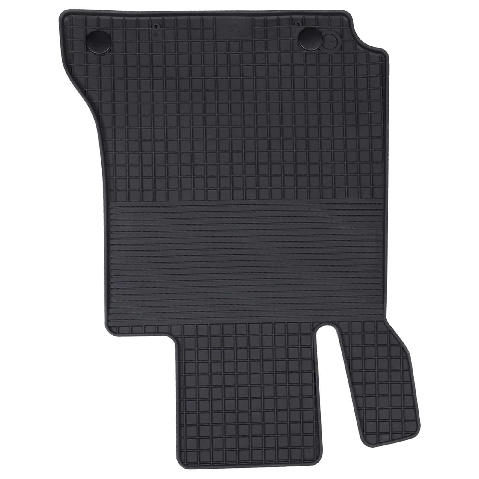Autofußmatte 4 pcs Schwarz Gummi