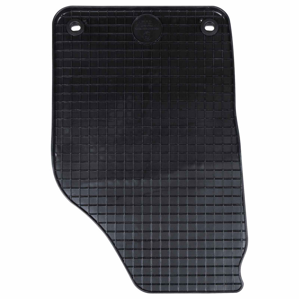 Autofußmatte 4 pcs Schwarz Geeignet für VW POLO 2001-2009 NS