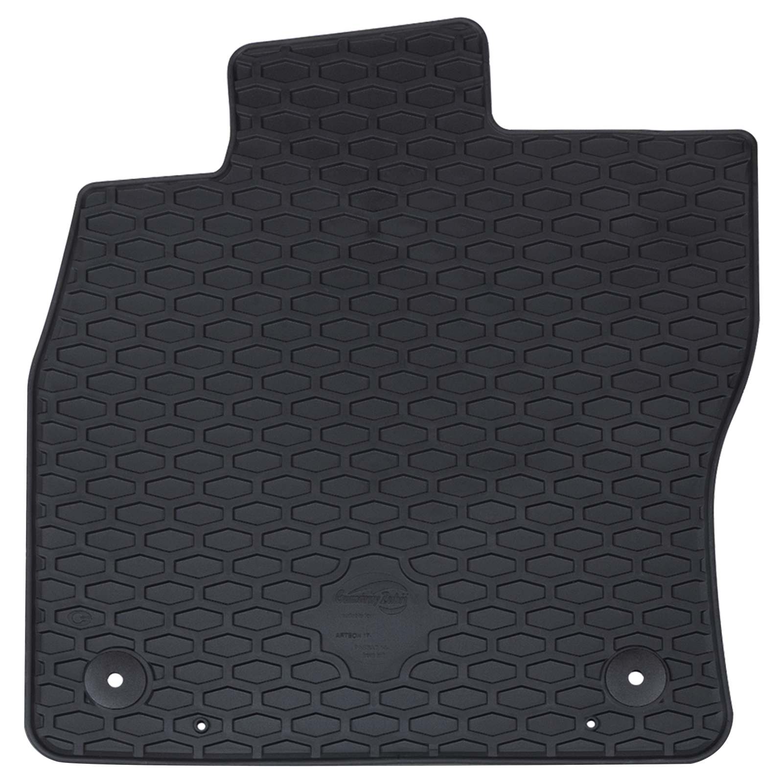 Autofußmatte 4 pcs Schwarz geeignet für VW Arteon 2017- 4D Aft