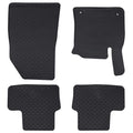 Autofußmatte 4 pcs Schwarz Geeignet für CAPTUR 2020- Gummi