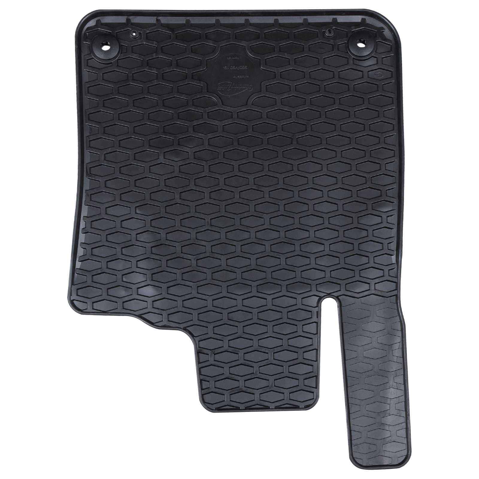 Autofußmatte 4 pcs Schwarz Gummi