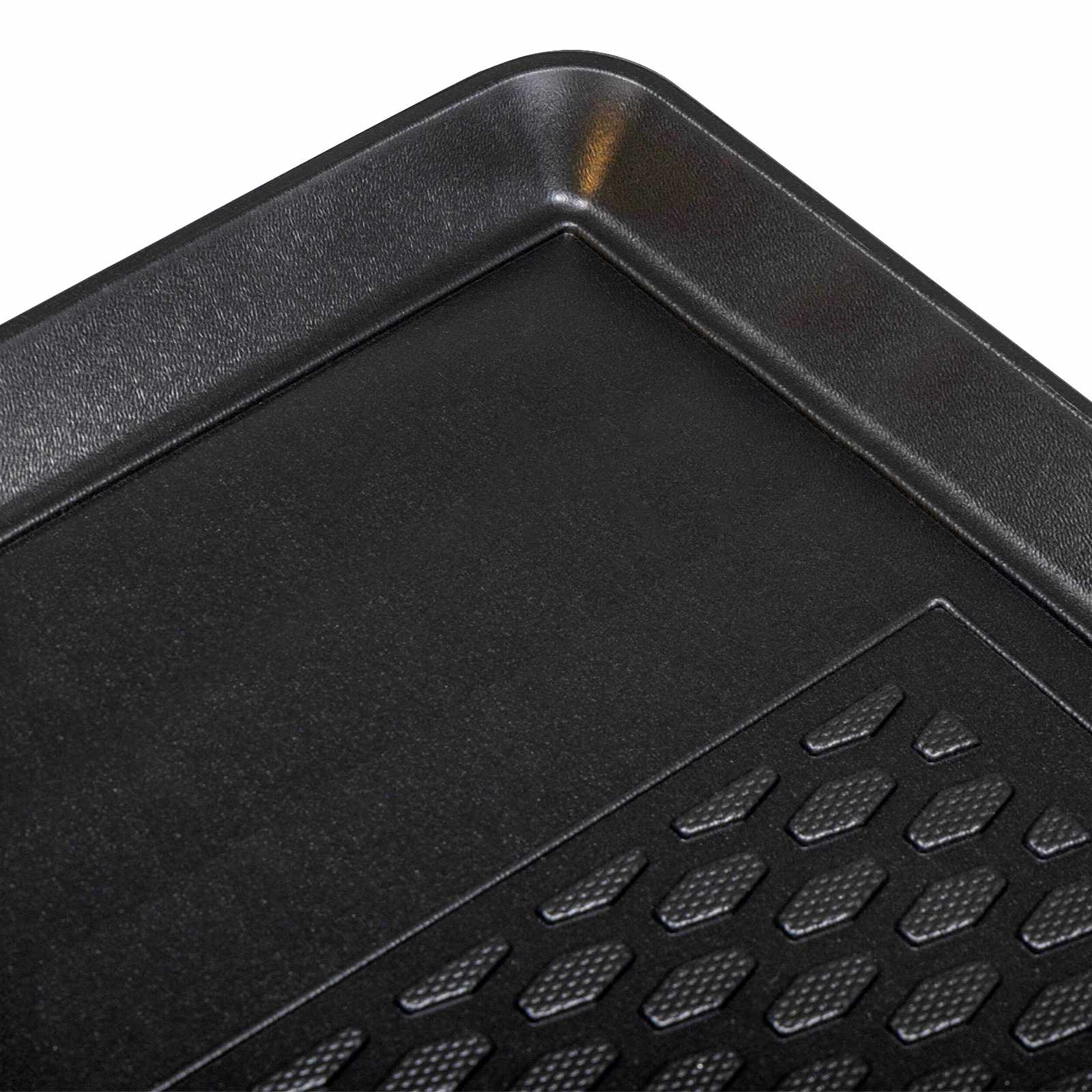 Kofferraummatte Schwarz Gummi